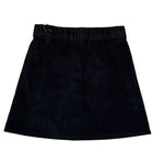 Trussardi Gonna tinta unita In Velluto con Logo Blu per Neonata TIA26121GO BLU TRUSSARDI 