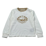 Trussardi Shirt Girocollo tinta unita con Logo Panna per Neonato TIA26122TS PANNA TRUSSARDI 