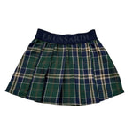 Trussardi Gonna tinta unita con Fatasia Scozzese Verde per Neonata TIA26124GO VERDE TRUSSARDI 