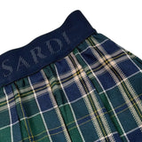 Trussardi Gonna tinta unita con Fatasia Scozzese Verde per Neonata TIA26124GO VERDE TRUSSARDI 