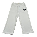 Trussardi Pantalone Tuta tinta unita con Logo Bianco per Neonata TIA26127PA BIANCO TRUSSARDI 