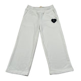 Trussardi Pantalone Tuta tinta unita con Logo Bianco per Neonata TIA26127PA BIANCO TRUSSARDI 