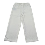 Trussardi Pantalone Tuta tinta unita con Logo Bianco per Neonata TIA26127PA BIANCO TRUSSARDI 