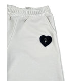 Trussardi Pantalone Tuta tinta unita con Logo Bianco per Neonata TIA26127PA BIANCO TRUSSARDI 