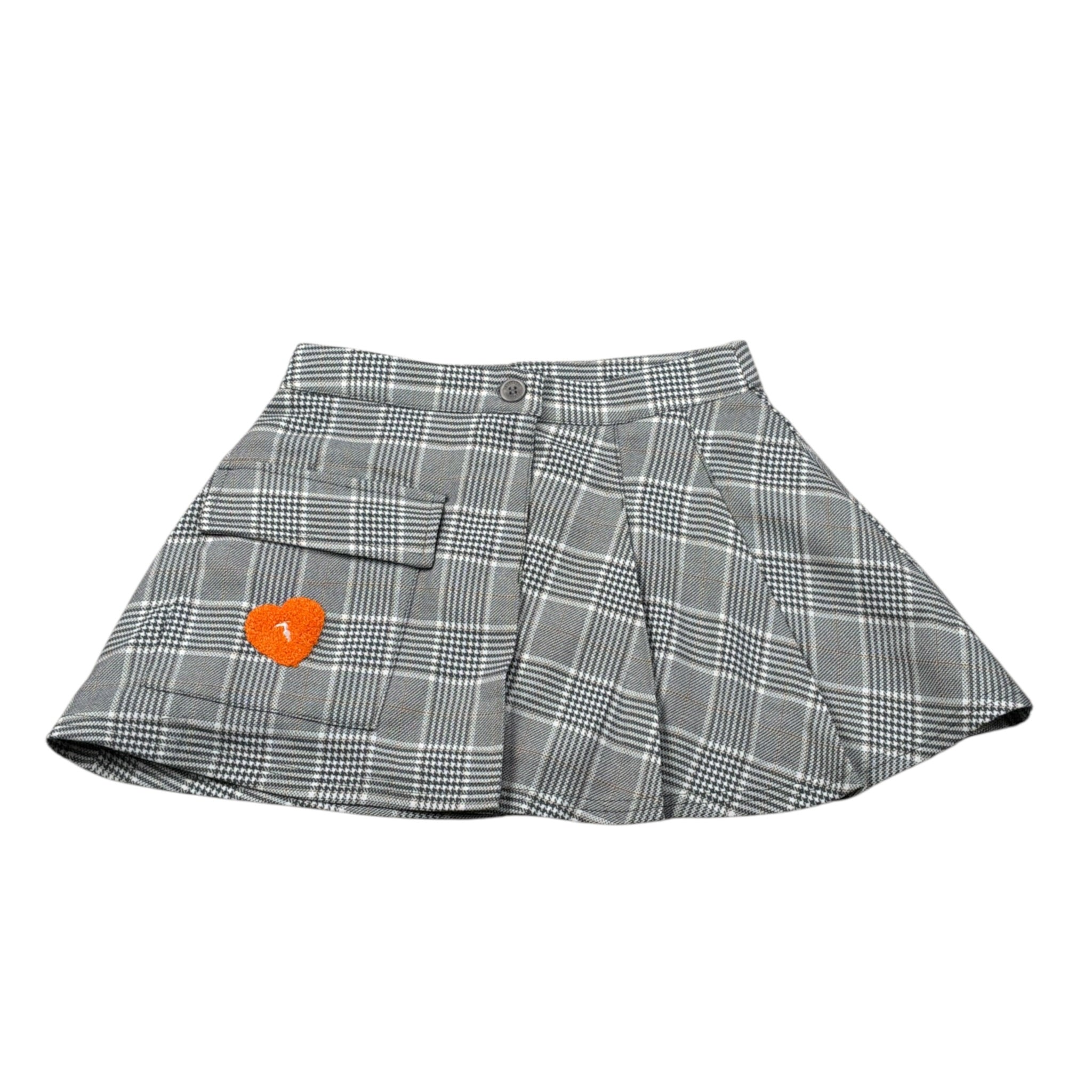 Trussardi Gonna Stampa Fantaisa Grigio per Neonata TIA26132GO GRIGIO TRUSSARDI 