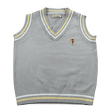 Trussardi Gilet tinta unita Scollo A V Grigio per Neonato TIA26133GL GRIGIO TRUSSARDI 