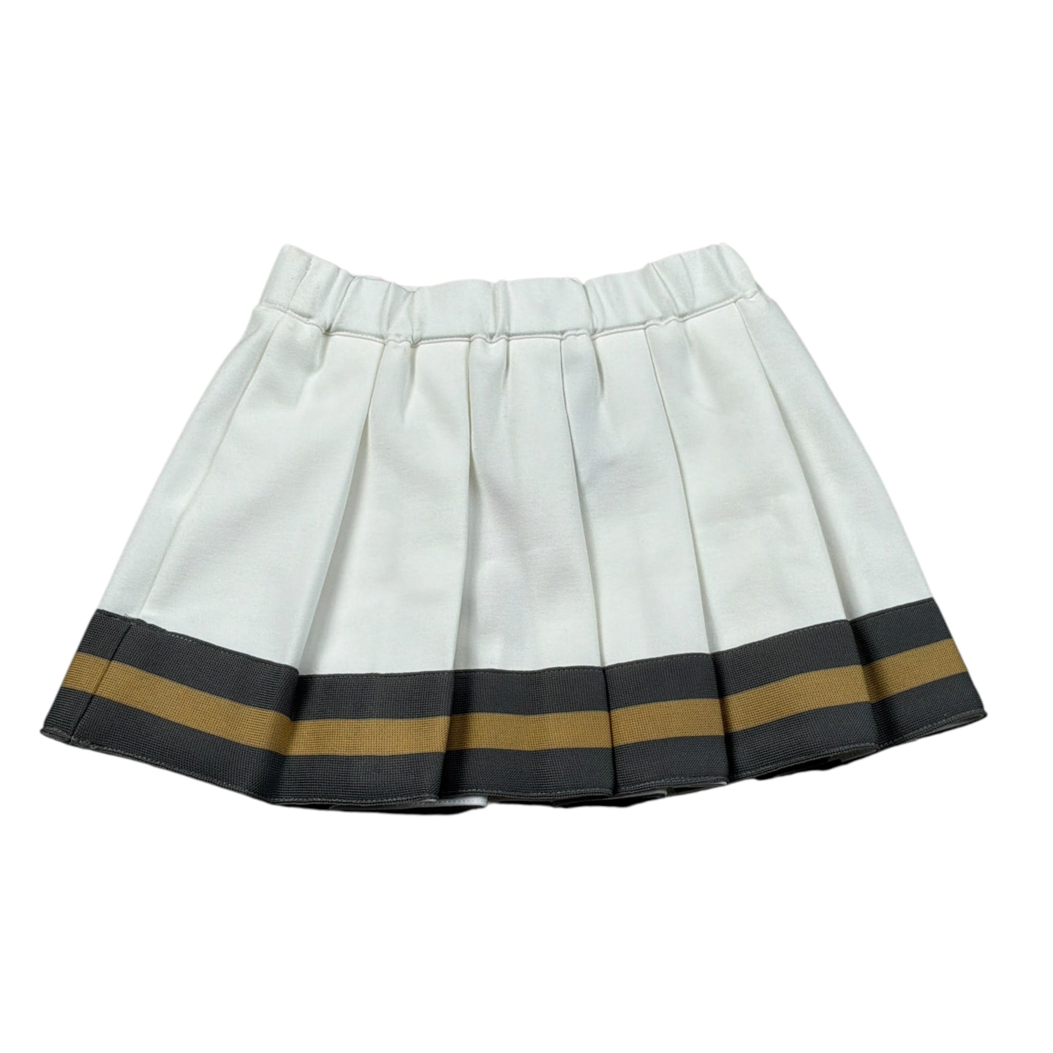 Trussardi Gonna tinta unita con Elastico In Vita Bianco per Neonata TIA26136GO BIANCO TRUSSARDI 