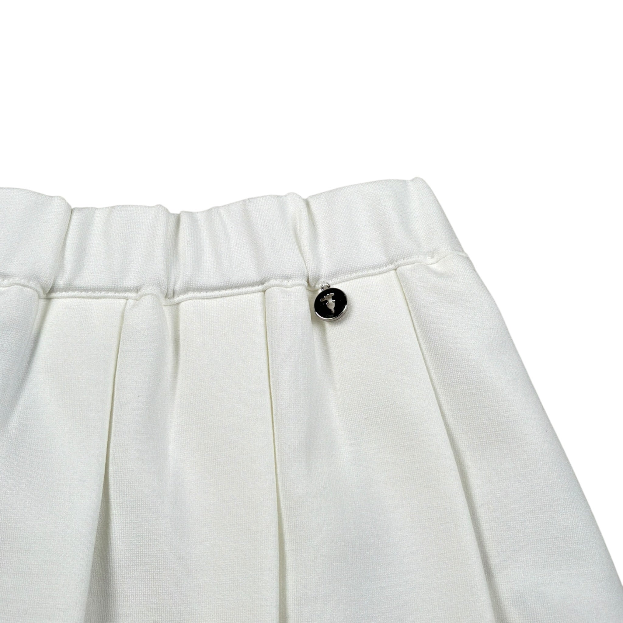 Trussardi Gonna tinta unita con Elastico In Vita Bianco per Neonata TIA26136GO BIANCO TRUSSARDI 