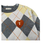 Trussardi Maglia Girocollo Fantasia Rombi Multicolor per Neonata TIA26138MA MULTICOLOR TRUSSARDI 