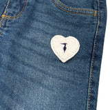Trussardi Jeans tinta unita con Logo Blu per Neonata TIA26139JE BLU TRUSSARDI 