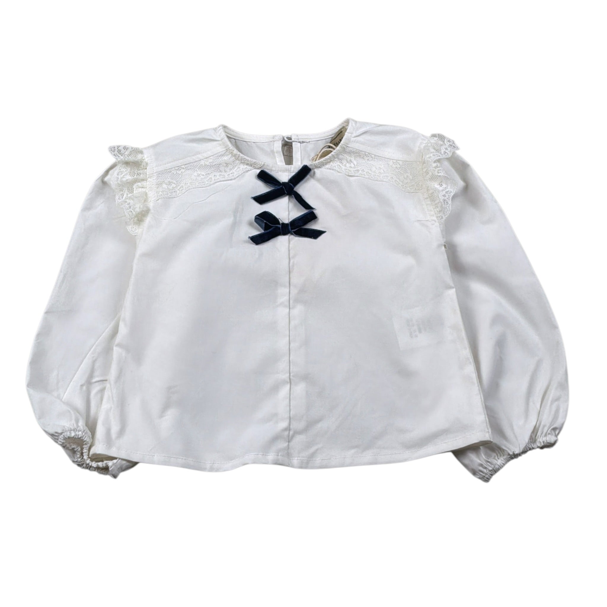 Trussardi Camicia Manica Lunga tinta unita Bianco per Neonata TIA26143CA BIANCO TRUSSARDI 