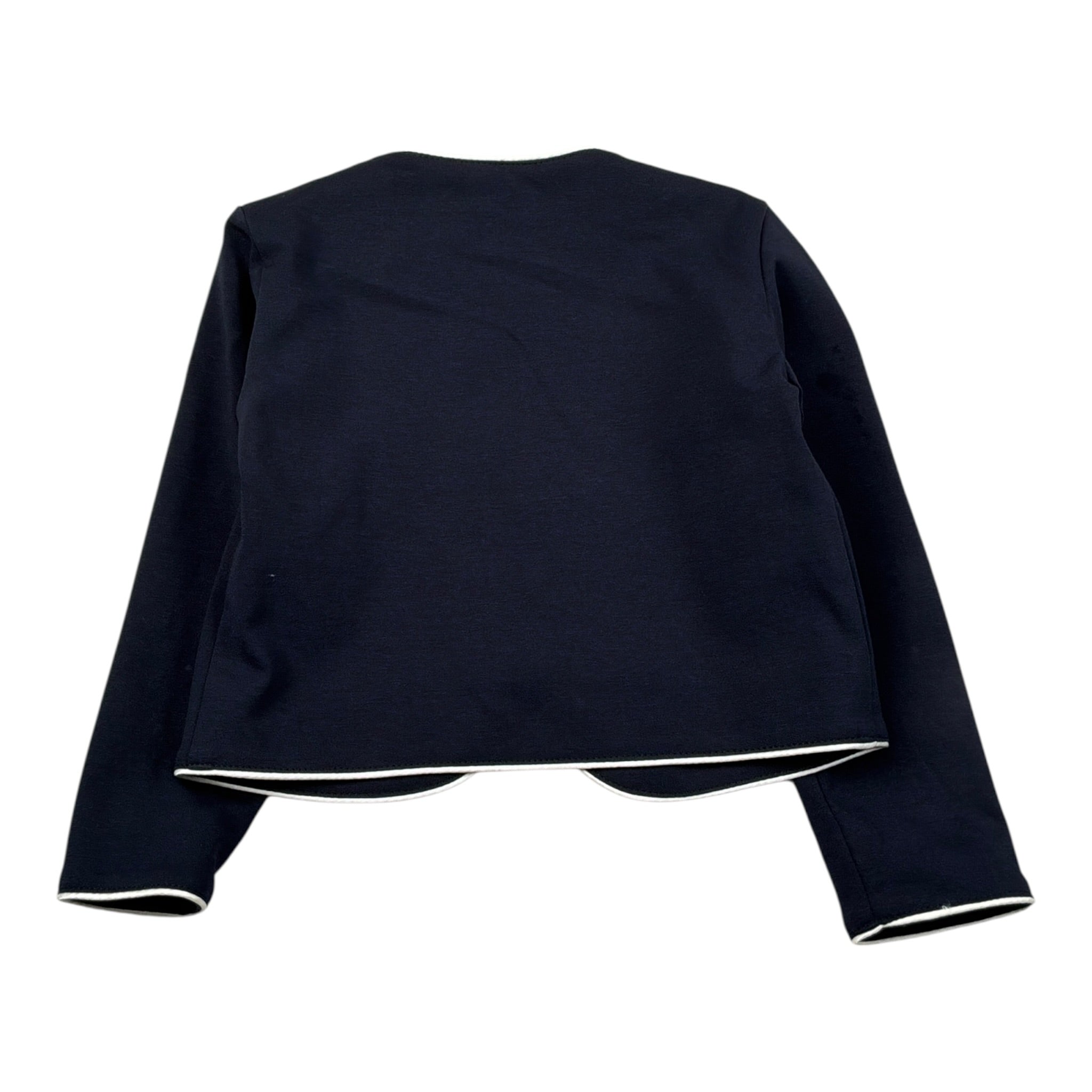 Trussardi Coprispalle tinta unita con Profili In Contrasto Blu per Neonata TIA26153GC BLU TRUSSARDI 