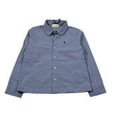 Trussardi Camicia Manica Lunga tinta unita Azzurro per Neonato TIA26154CA AZZURRO TRUSSARDI 