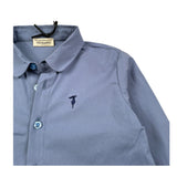 Trussardi Camicia Manica Lunga tinta unita Azzurro per Neonato TIA26154CA AZZURRO TRUSSARDI 