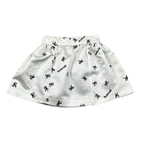 Trussardi Gonna tinta unita con Stampa Bianco per Neonata TIA26163GO BIANCO TRUSSARDI 