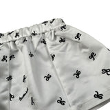Trussardi Gonna tinta unita con Stampa Bianco per Neonata TIA26163GO BIANCO TRUSSARDI 