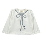 Trussardi Shirt tinta unita con Brillantini Bianco per Neonata TIA26165TS BIANCO TRUSSARDI 