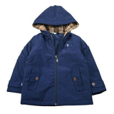 Trussardi Giubbino tinta unita con Logo Blu per Neonato TIA26170GB BLU TRUSSARDI 