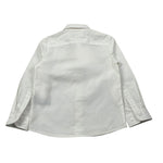 Trussardi Camicia Manica Lunga tinta unita con Logo Panna per Neonato TIA6016CA PANNA TRUSSARDI 