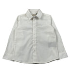 Trussardi Camicia Manica Lunga tinta unita con Logo Panna per Neonato TIA6016CA PANNA TRUSSARDI 