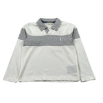 Trussardi Polo Manica Lunga tinta unita Bianco per Neonato TIA6073PO BIANCO TRUSSARDI 