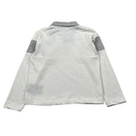 Trussardi Polo Manica Lunga tinta unita Bianco per Neonato TIA6073PO BIANCO TRUSSARDI 