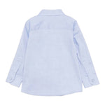 Trussardi Camicia tinta unita con Logo Azzurro per Neonato TIP25047CA AZZURRO TRUSSARDI 