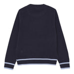 Trussardi Maglia tinta unita con Logo Blu per Neonato TIP25072MA BLU TRUSSARDI 