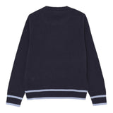 Trussardi Maglia tinta unita con Logo Blu per Neonato TIP25072MA BLU TRUSSARDI 