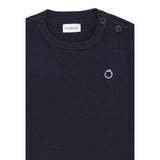 Trussardi Maglia tinta unita con Logo Blu per Neonato TIP25072MA BLU TRUSSARDI 
