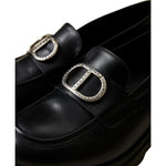 Twinset Mocassini tinta unita con Applicazione Nero per Bambina 232GCJ066 NERO TWINSET 