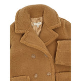 Twinset Cappotto Modello Teddy tinta unita Cammello per Bambina 241GJ2183 CAMMELLO TWINSET 