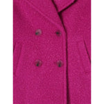 Twinset Cappotto Modello Teddy tinta unita Magenta per Bambina 241GJ2183 MAGENTA TWINSET 