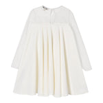 Twinset Abito Manica Lunga tinta unita Panna per Bambina 242GJ2101 PANNA TWINSET 