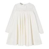Twinset Abito Manica Lunga tinta unita Panna per Bambina 242GJ2101 PANNA TWINSET 