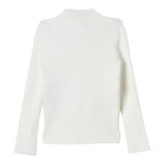 Twinset Maglia Mezzo Collo tinta unita Bianco per Bambina 242GJ3190 BIANCO TWINSET 