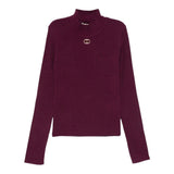 Twinset Maglia Mezzo Collo tinta unita Vinaccia per Neonata 252GB2041N VINACCIA TWINSET 