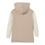 Twinset Abito Manica Lunga tinta unita con Cappuccio Beige per Bambina 252GB209AJ BEIGE TWINSET 