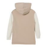 Twinset Abito Manica Lunga tinta unita con Cappuccio Beige per Bambina 252GB209AJ BEIGE TWINSET 
