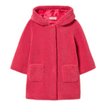Twinset Cappotto tinta unita con Cappuccio Fuxia per Neonata 252GB2100 FUXIA TWINSET 