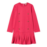 Twinset Abito tinta unita con Bottoni Fuxia per Neonata 252GB2222N FUXIA TWINSET 