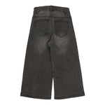 Twinset Jeans tinta unita con Bottoni Modello A Palazzo Grigio per Bambina 252GB2250J GRIGIO TWINSET 