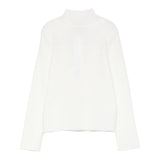 Twinset Maglia tinta unita Mezzo Collo Bianco per Bambina 252GB3012 BIANCO TWINSET 