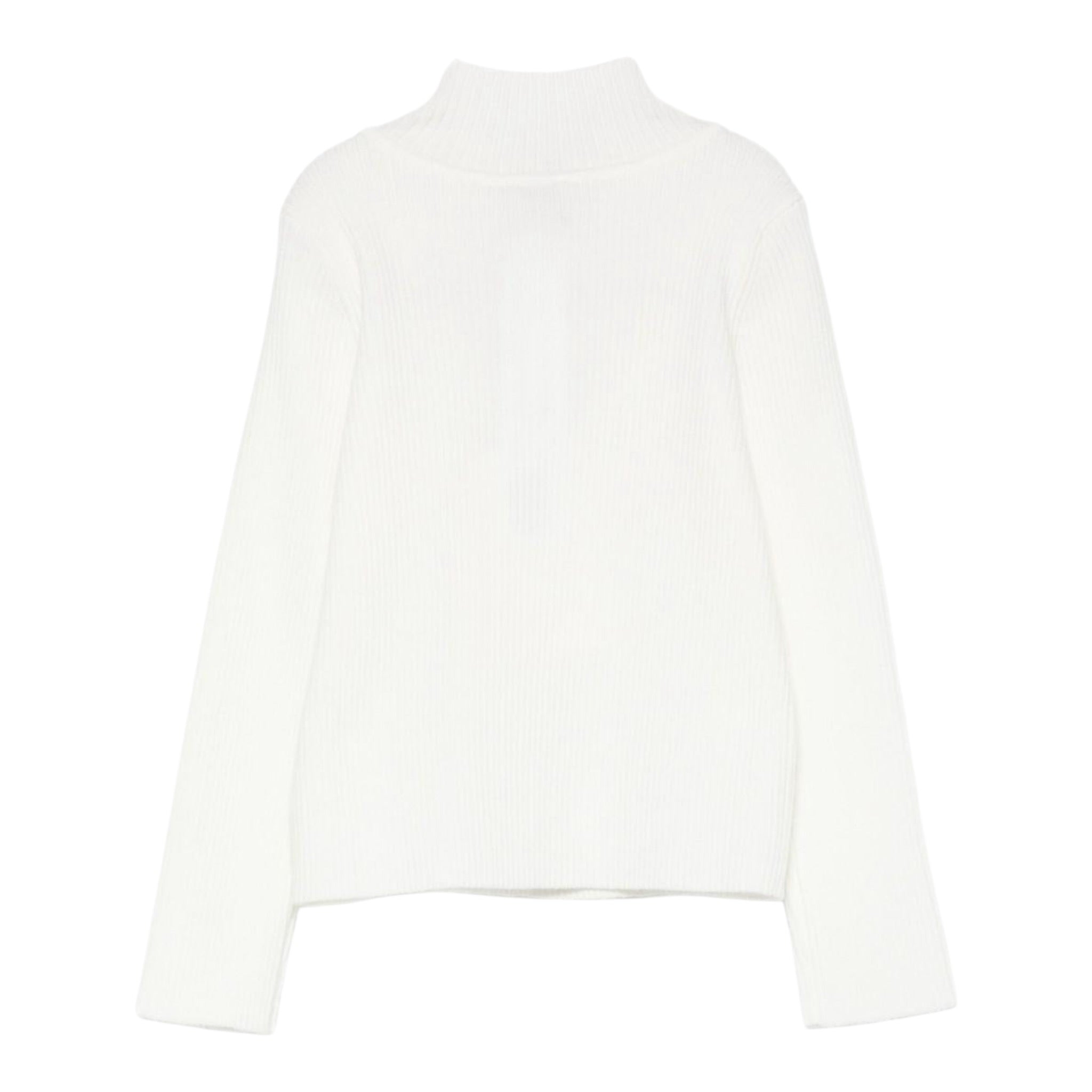Twinset Maglia tinta unita Mezzo Collo Bianco per Neonata 252GB3012N BIANCO TWINSET 