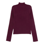Twinset Maglia tinta unita Mezzo Collo Vinaccia per Bambina 252GB3012 VINACCIA TWINSET 