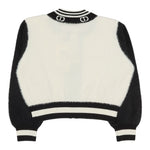 Twinset Cardigan Bicolore Logato Bianco/Nero per Neonata 252GB3020NX BIANCO/NERO TWINSET 