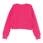 Twinset Maglia tinta unita con Stampa Fuxia per Neonata 252GB3040NXXX FUXIA TWINSET 