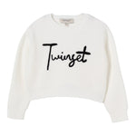 Twinset Maglia tinta unita con Stampa Bianco per Neonata 252GB3040XN BIANCO TWINSET 