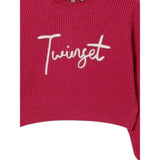 Twinset Maglia tinta unita con Stampa Fuxia per Neonata 252GB3040XXN FUXIA TWINSET 