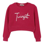 Twinset Maglia tinta unita con Stampa Fuxia per Neonata 252GB3040XXN FUXIA TWINSET 